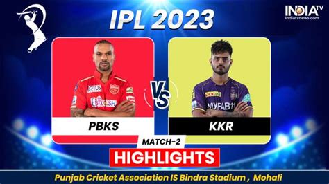 kkr vs punjab ipl 2023